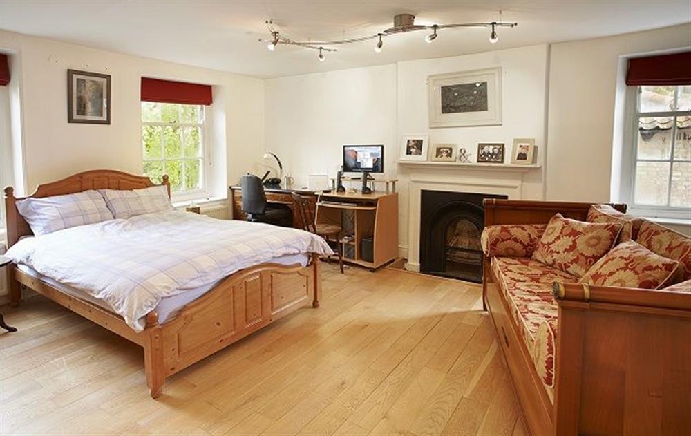 First floor: Double bedroom with 5' bed (photo 2) at The Mill House, Buxton with Lamas