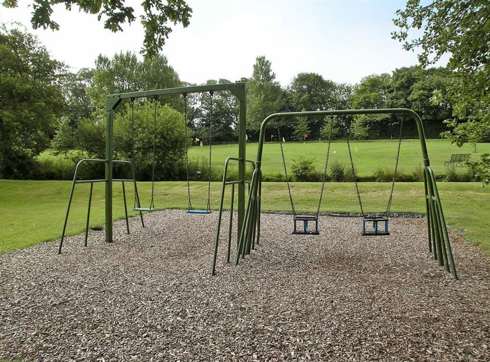 Children’s play area at The Mill House in Calbourne, Newport, Isle of Wight., Isle Of Wight