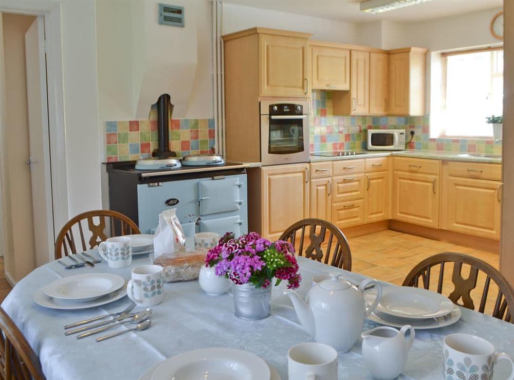 Kitchen/diner at The Mill House in Calbourne, Newport, Isle of Wight., Isle Of Wight