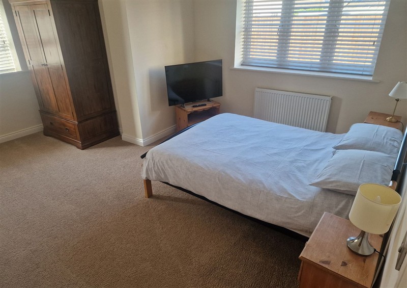 This is a bedroom at The Mill House, Glastonbury
