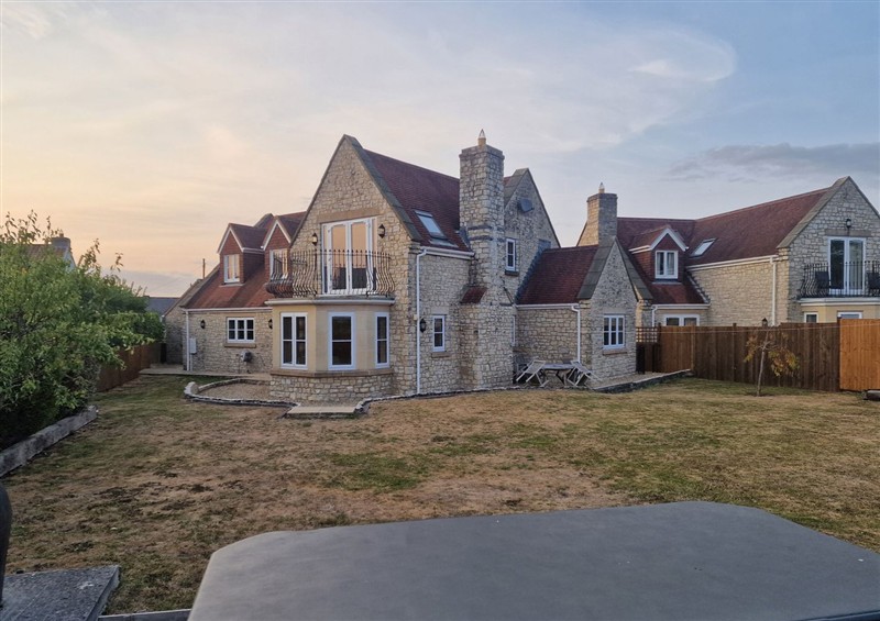 This is the setting of The Mill House at The Mill House, Glastonbury