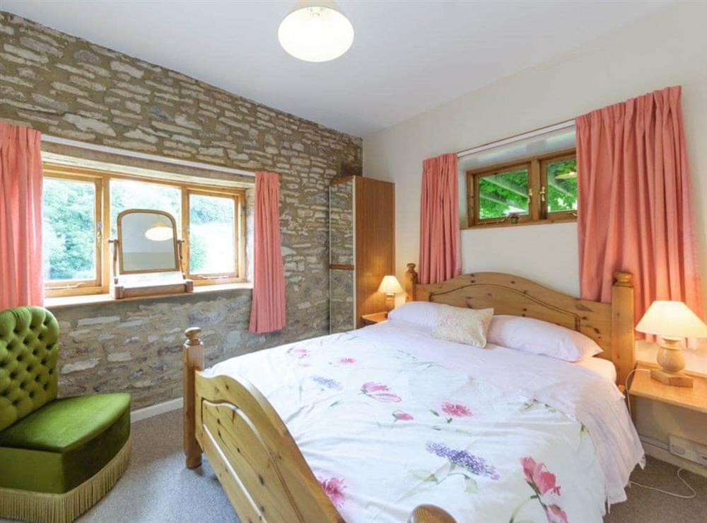 Relaxing second double bedroom at The Mill House in Lea, near Ross-on-Wye, Herefordshire