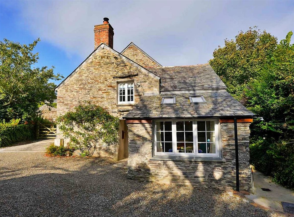 Exterior at The Mill House in Mawgan Porth, Cornwall