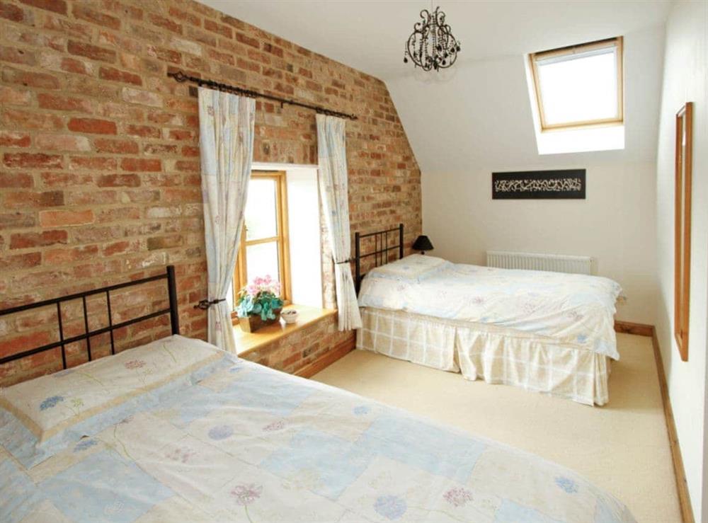 Relaxing twin bedroom at The Mill House in North Somercotes, near Louth, Lincolnshire