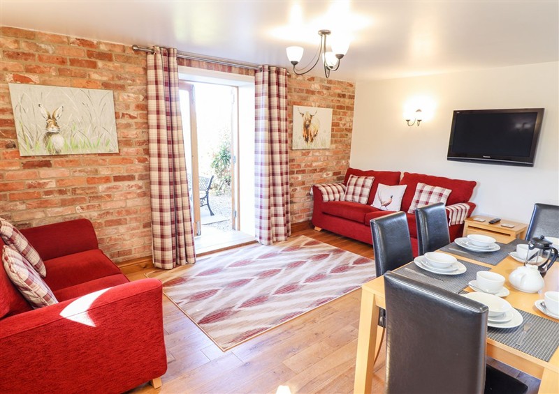 This is the living room at The Mill House, North Somercotes