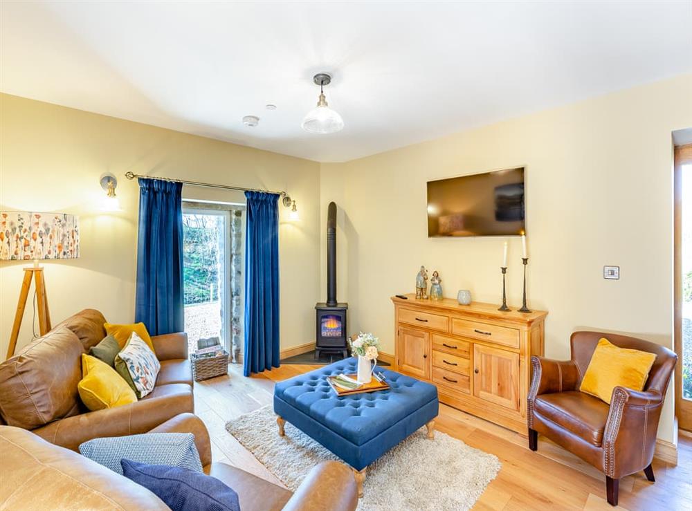 Living room at The Mill in Llandrinod wells, Powys