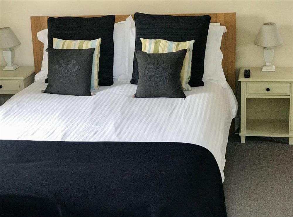 Comfortable double bedroom at The Mill Lodge in Bell Busk, near Skipton, North Yorkshire