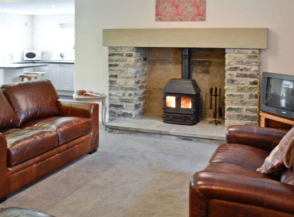 Living room at The Mill Lodge in Bell Busk, near Skipton, North Yorkshire