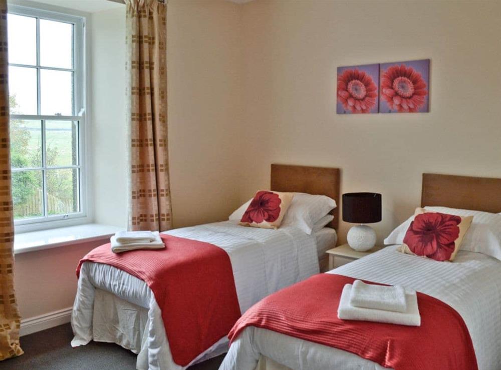 Twin bedroom at The Mill Lodge in Bell Busk, near Skipton, North Yorkshire