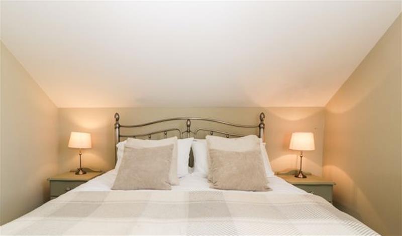 One of the bedrooms at The Mill, Thornicombe near Blandford Saint Mary