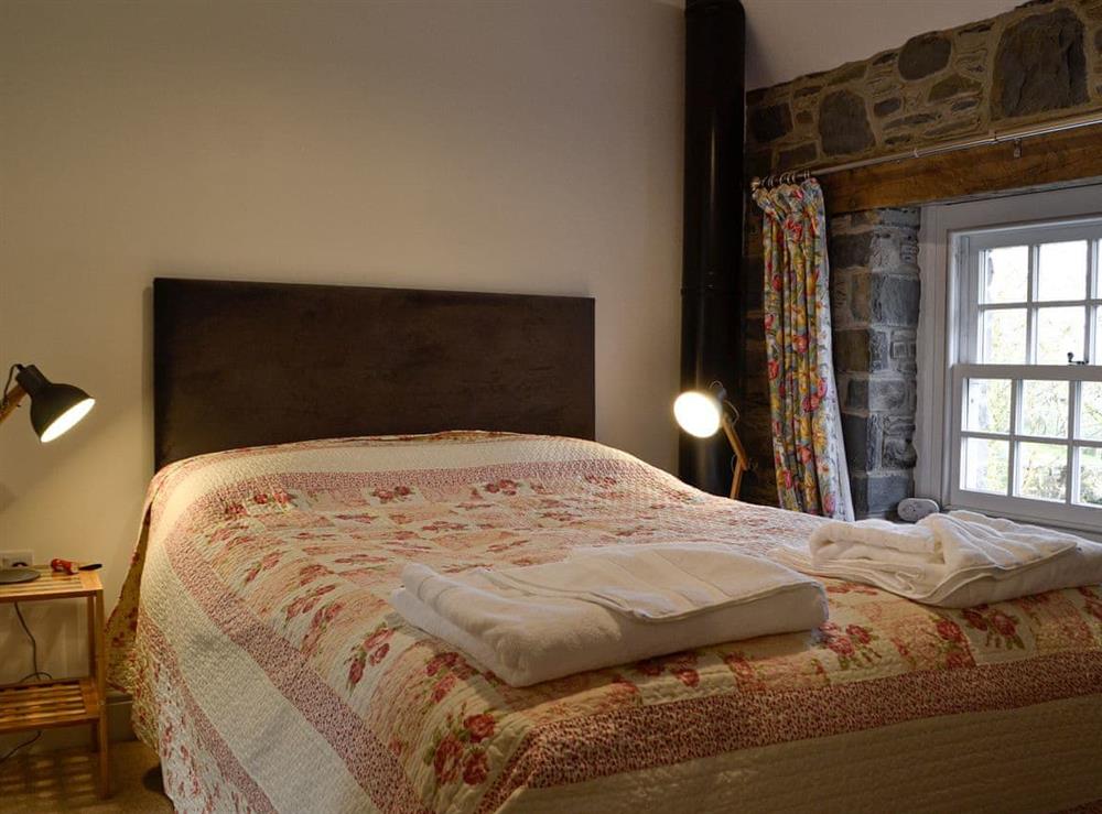 Double bedroom at The Mill in Tregaron, Dyfed
