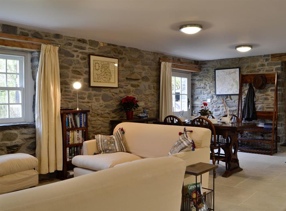 Open plan living space (photo 2) at The Mill in Tregaron, Dyfed