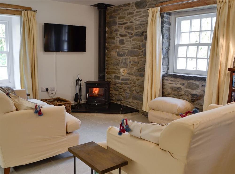 Open plan living space (photo 3) at The Mill in Tregaron, Dyfed