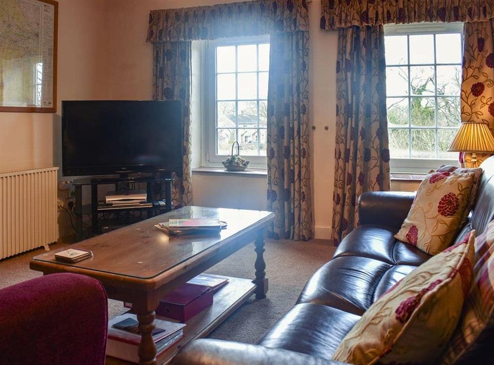 Delightful living room at The Mill in West Burton, near Aysgarth, North Yorkshire