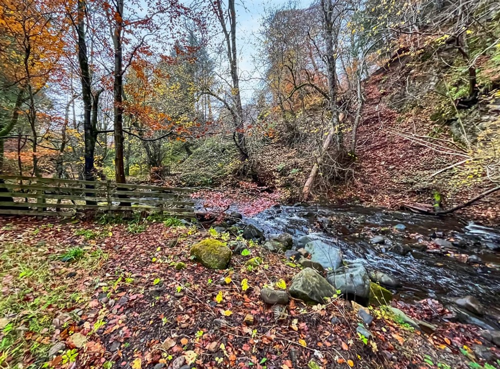 Surrounding area at The Mill in West Linton, near Edinburgh, Peebleshire