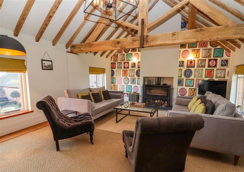 Relax in the living area at The Millhouse, Ledbury near Welland