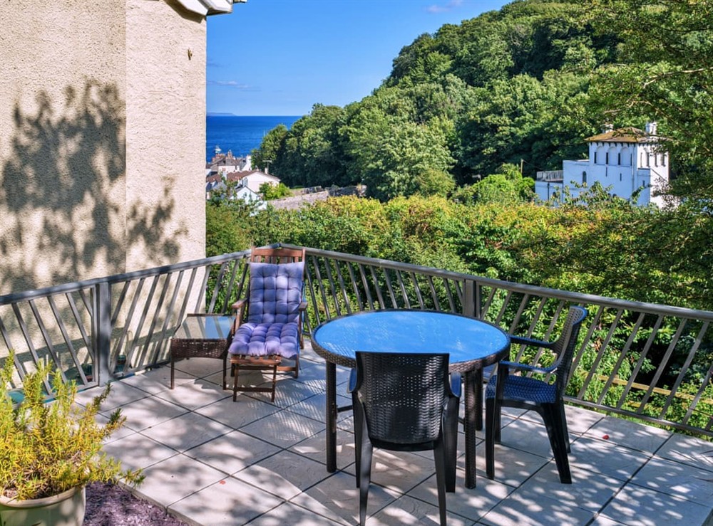Balcony at The Millpond House in Cawsand, Cornwall