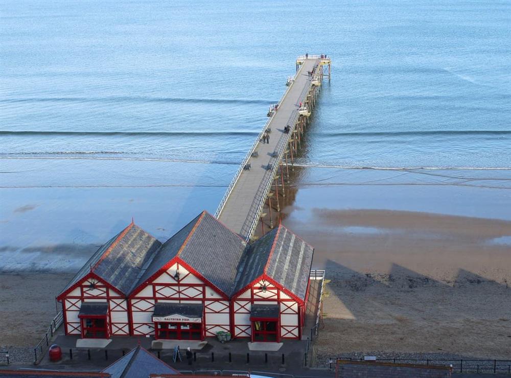 The pier at Saltburn at The Miners Cottage in Loftus, near Saltburn-by-the-Sea, Cleveland