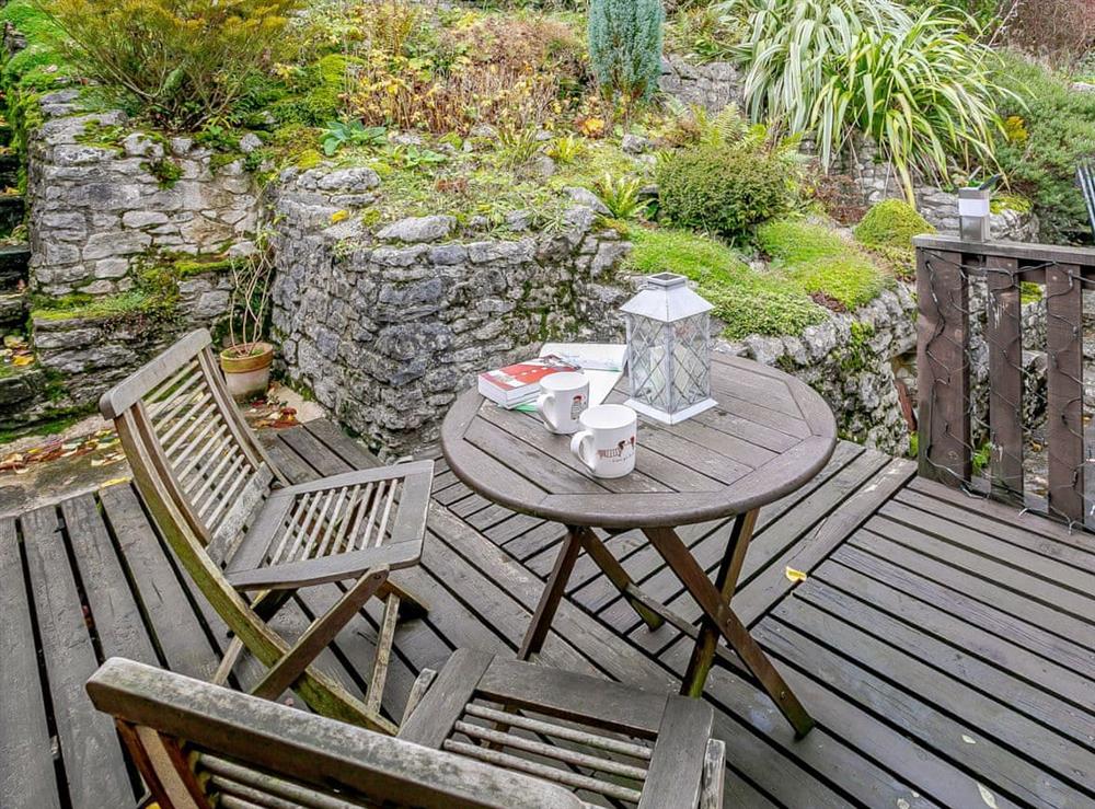 Outdoor area at The Miners Rest in Middleton-by-Wirksworth, near Wirksworth, Derbyshire