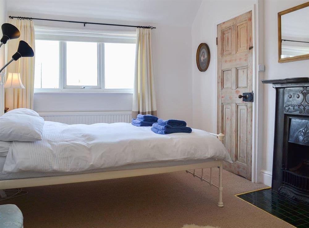 Comfortable double bedroom at The Mistress House in Hunstanton, Norfolk