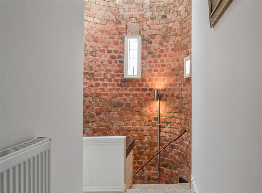 Light and airy landing area at The Mistress House in Hunstanton, Norfolk