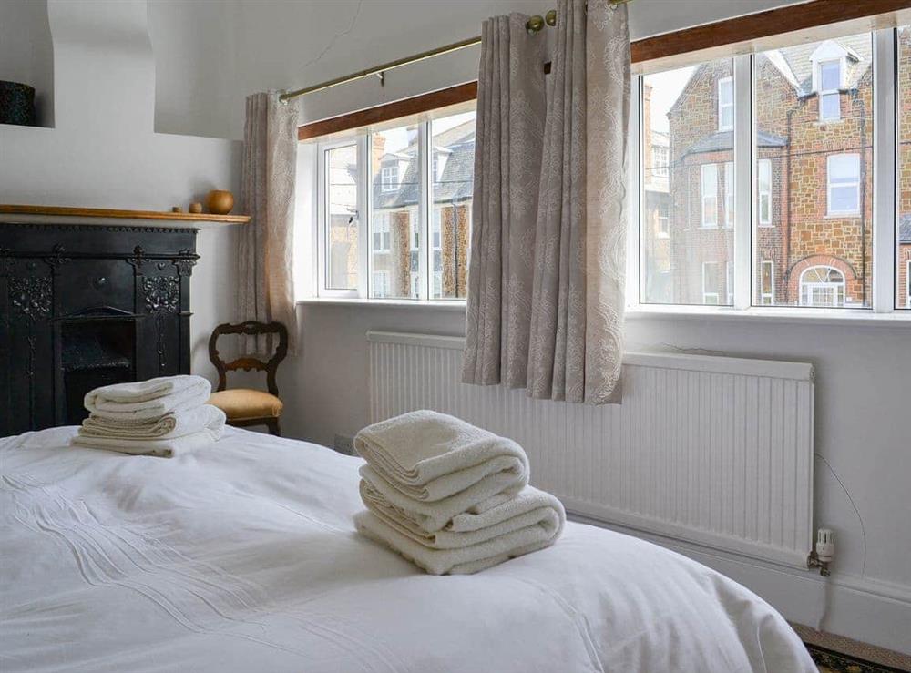 Warm and welcoming double bedroom at The Mistress House in Hunstanton, Norfolk