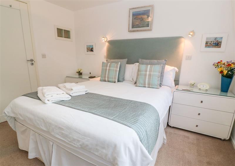 One of the 3 bedrooms at The Moorings, Lostwithiel