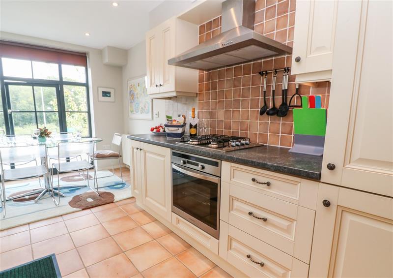 The kitchen at The Moorings, Lostwithiel