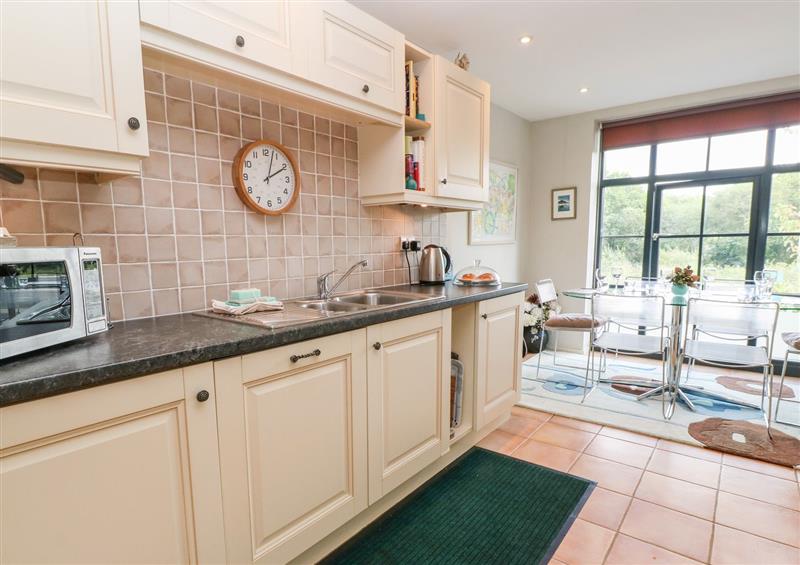 This is the kitchen at The Moorings, Lostwithiel