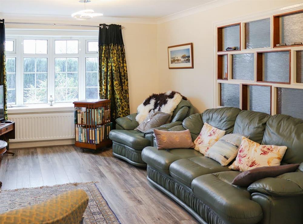 Living area at The Moorings in Rhyl, Denbighshire