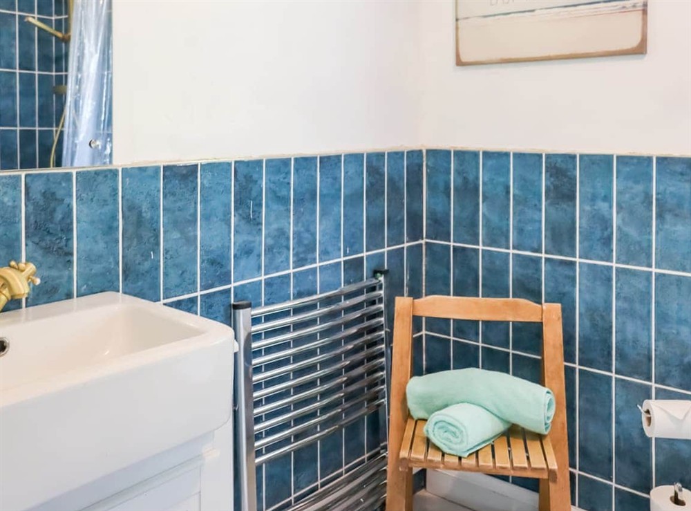 Bathroom at The Moorings in Solva, near St Davids, Dyfed