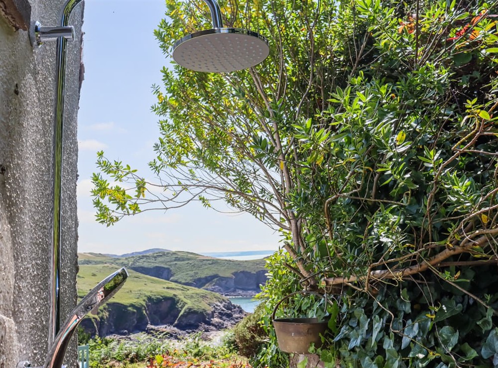 Outdoor at The Moorings in Solva, near St Davids, Dyfed