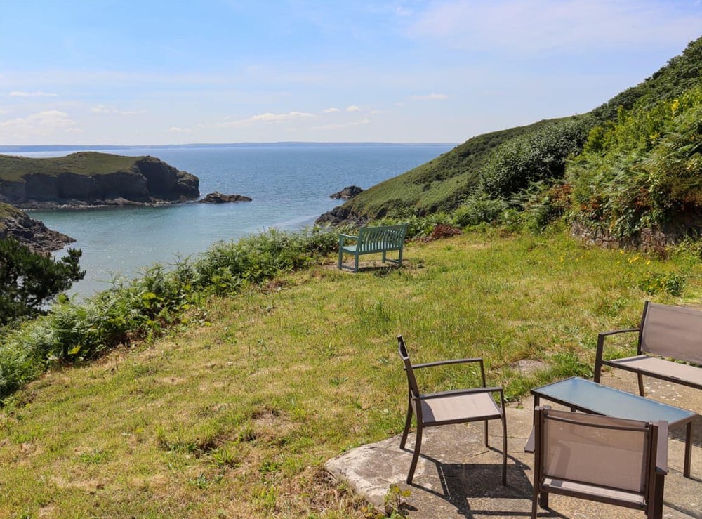 View at The Moorings in Solva, near St Davids, Dyfed