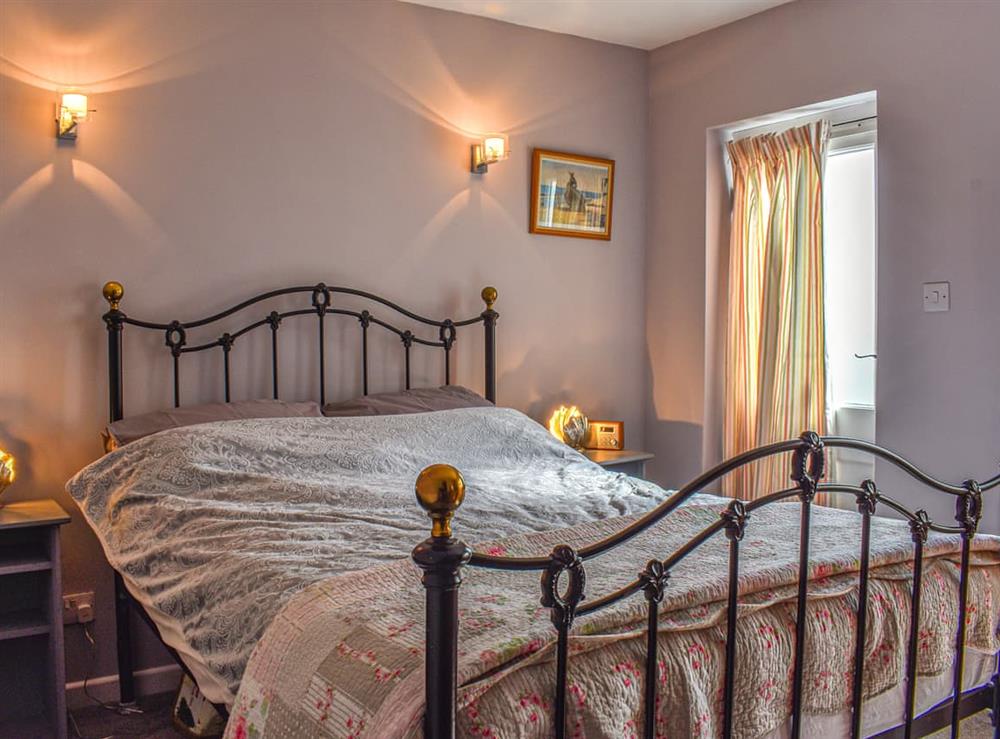 Double bedroom at The Moorings in Staithes, North Yorkshire