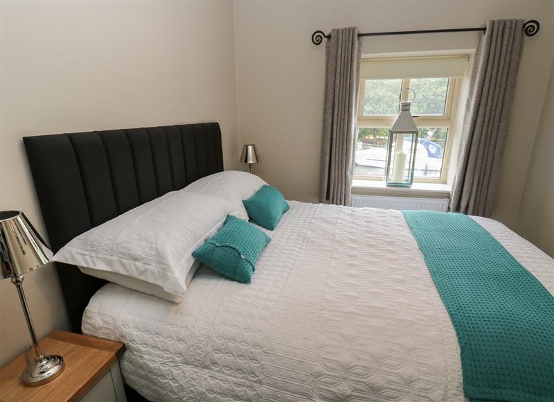 Bedroom at The Moorings, Stanley Ferry near Wakefield
