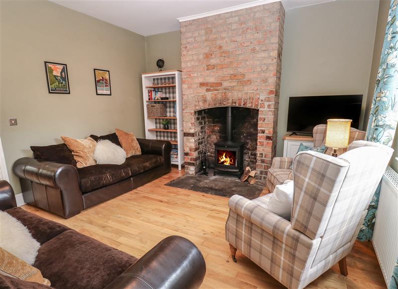 Enjoy the living room at The Moorings, Stanley Ferry near Wakefield