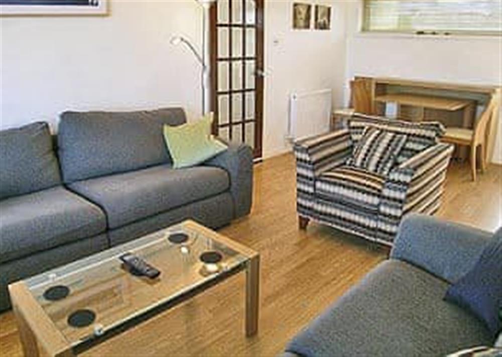 Living room at The Mount in Appledore, Bideford, Devon
