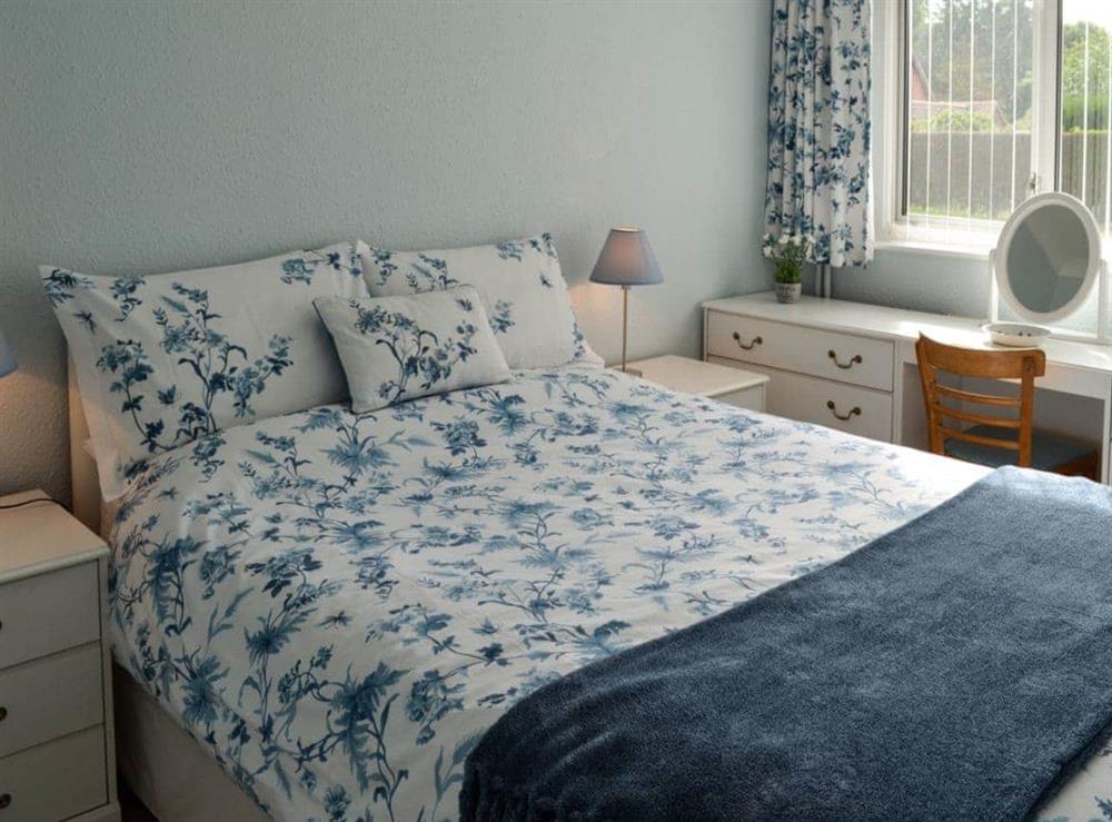 Double bedroom at The Mount in Polstead, Essex