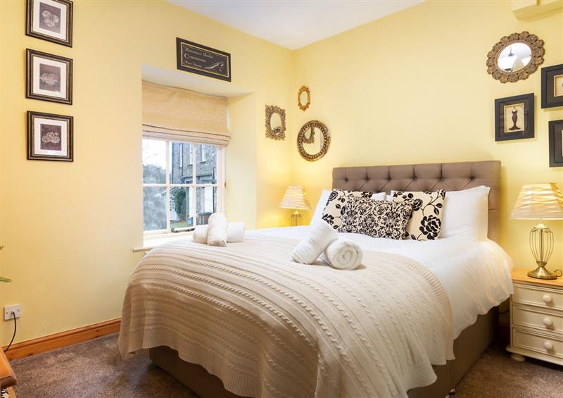 This is the bedroom at The Mounting Steps, Ambleside