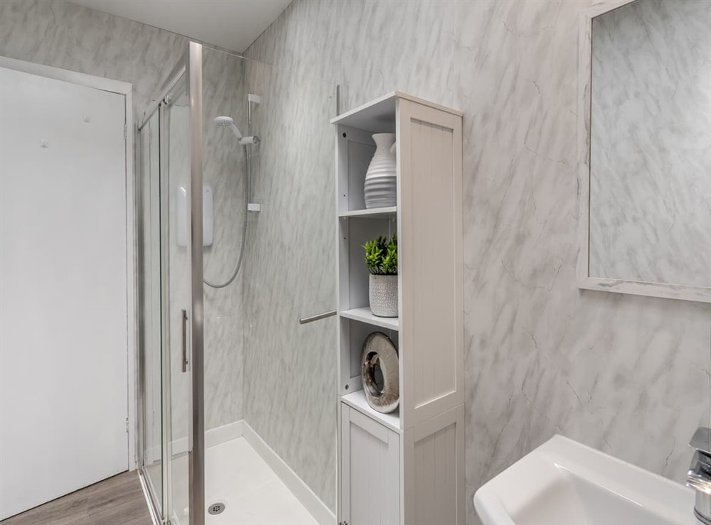 Shower room at The Mulberry in Lamlash, Isle Of Arran