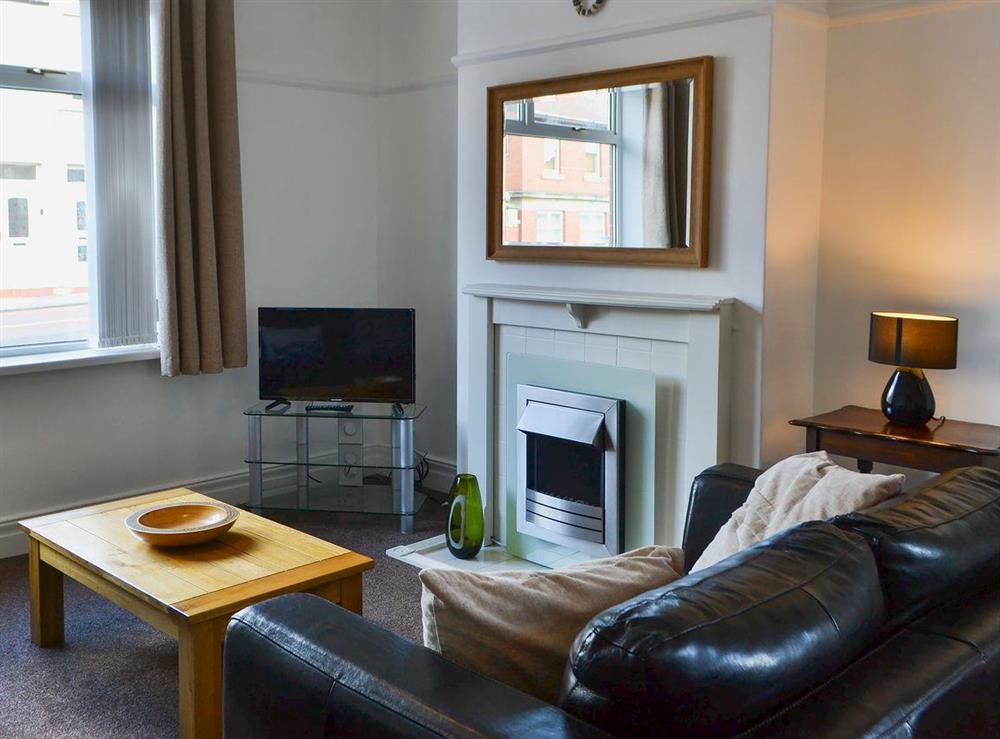 Comfy living area at The Mules in Newbiggin-by-the-Sea, near Morpeth, Northumberland