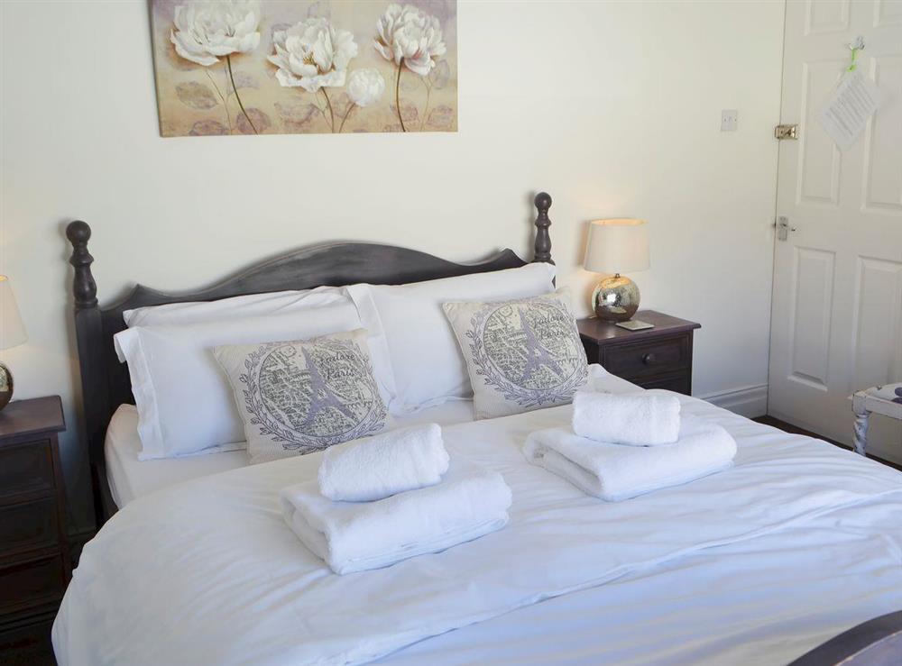 Double bedroom at The Mules in Newbiggin-by-the-Sea, near Morpeth, Northumberland