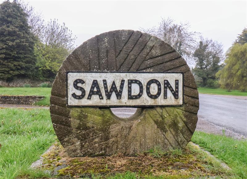 The setting around The Nail Shed at The Nail Shed, Sawdon near East Ayton