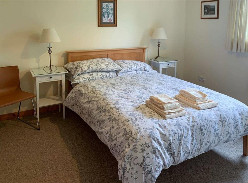 Comfortable double bedroom at The Narrows in Poolewe, near Gairloch, Ross-Shire
