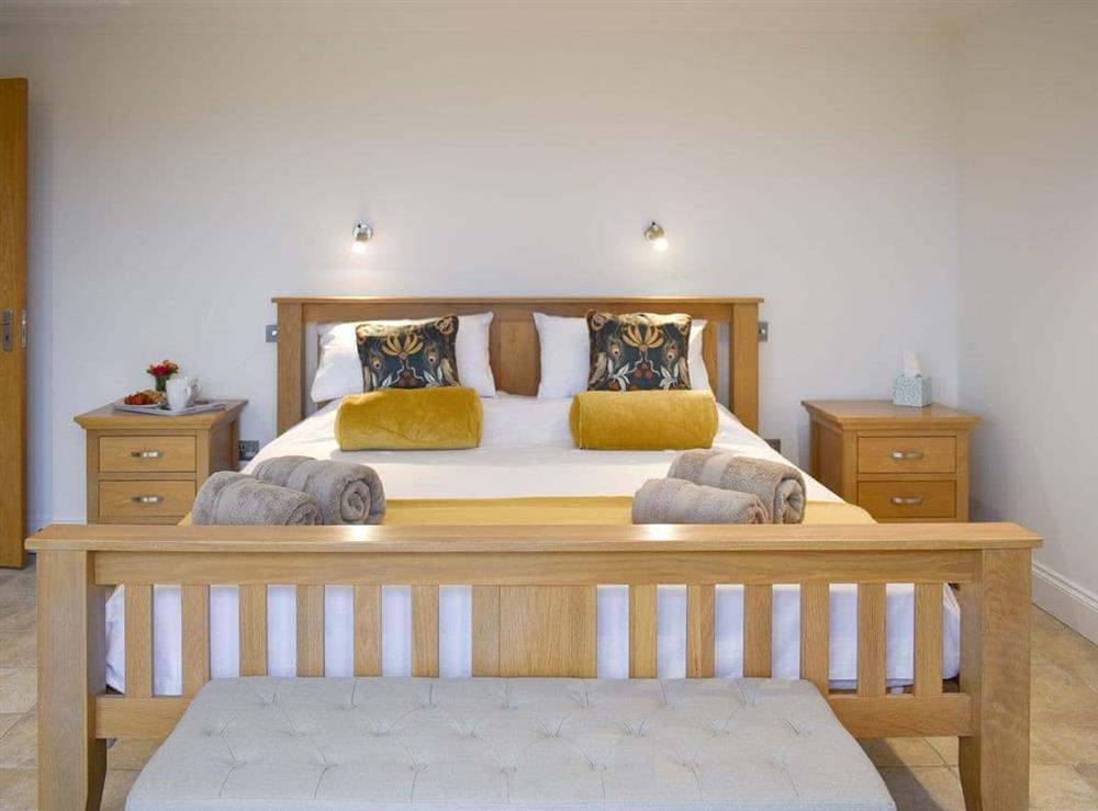 Double bedroom at The Nest in Aldringham, near Aldeburgh, Suffolk