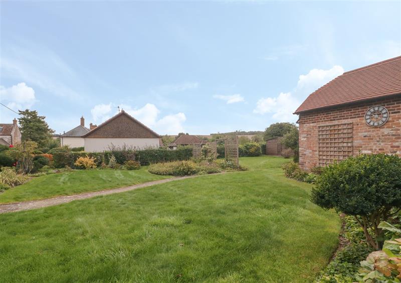 The garden at The Nest at the Round House, Chitterne near Warminster