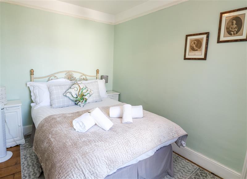 One of the bedrooms at The Nest, Brixham