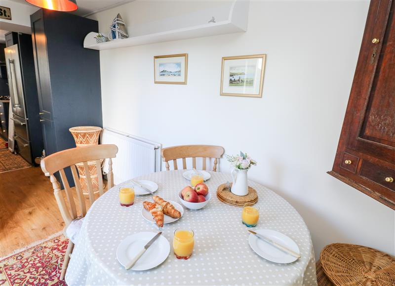 Relax in the living area at The Nest, Brixham