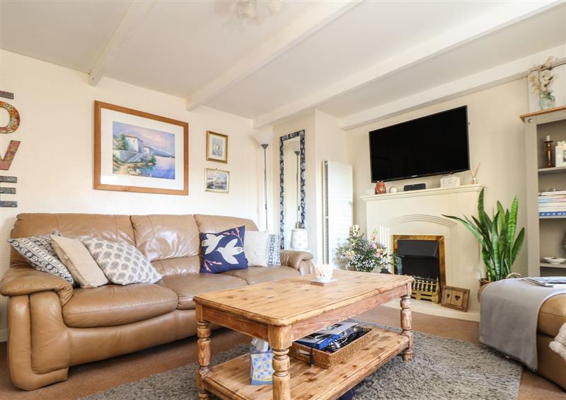 This is the living room at The Nest, Garras near Mawgan