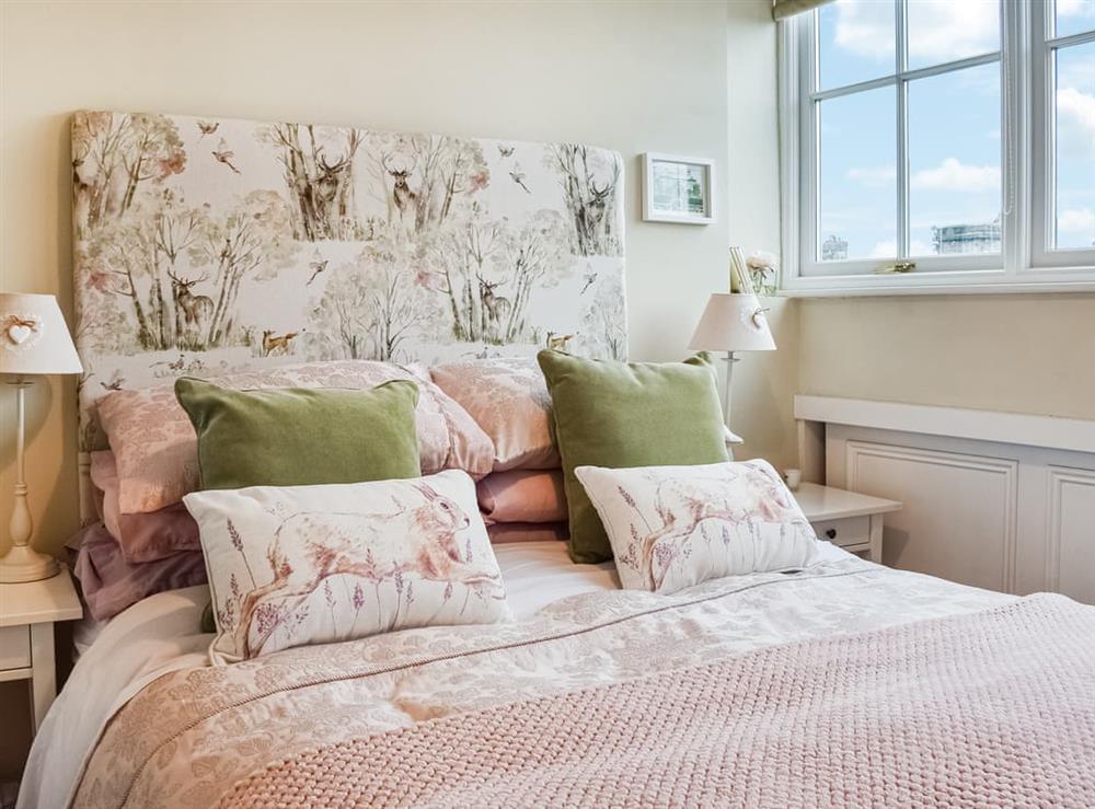 Double bedroom at The Nest in Kirkby Lonsdale, Cumbria